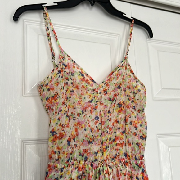 BCBGeneration Floral Print Ruffle Romper - Picture 2 of 10